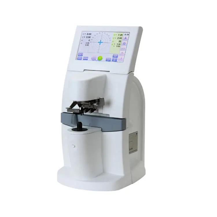 

Автоматический измеритель линз, 7-дюймовый сенсорный экран, автоматический линзметр с сине-зеленым светом, тест, цифровой фокусиметр, оптика, оптометрическое оборудование