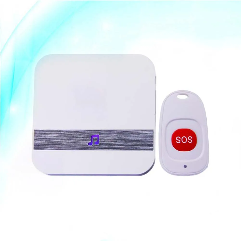 Mini Wireless Emergency Caller Personal Alarm Button Nurse Alert Call for Help Long Distance Doorbell Elderly Patient Use