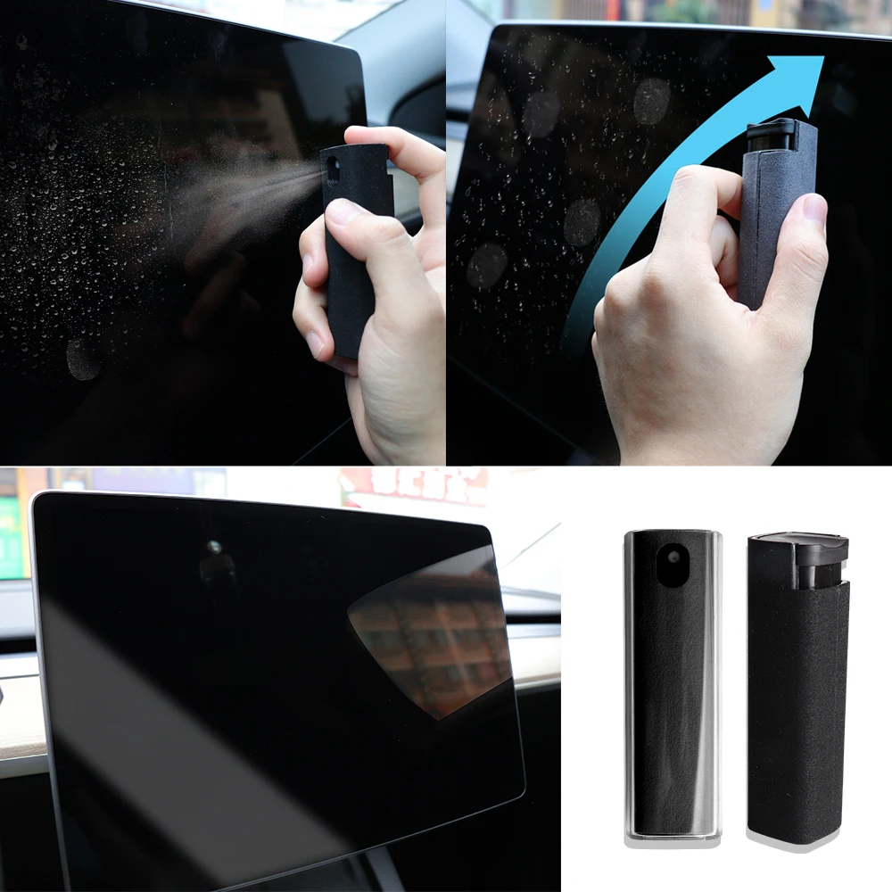 Car Navigation Screen Cleaner Spray Phone Touch Screen Cleaner Tool For Tesla Model 3 Model Y Model Y Juniper Model 3 Highland view 6