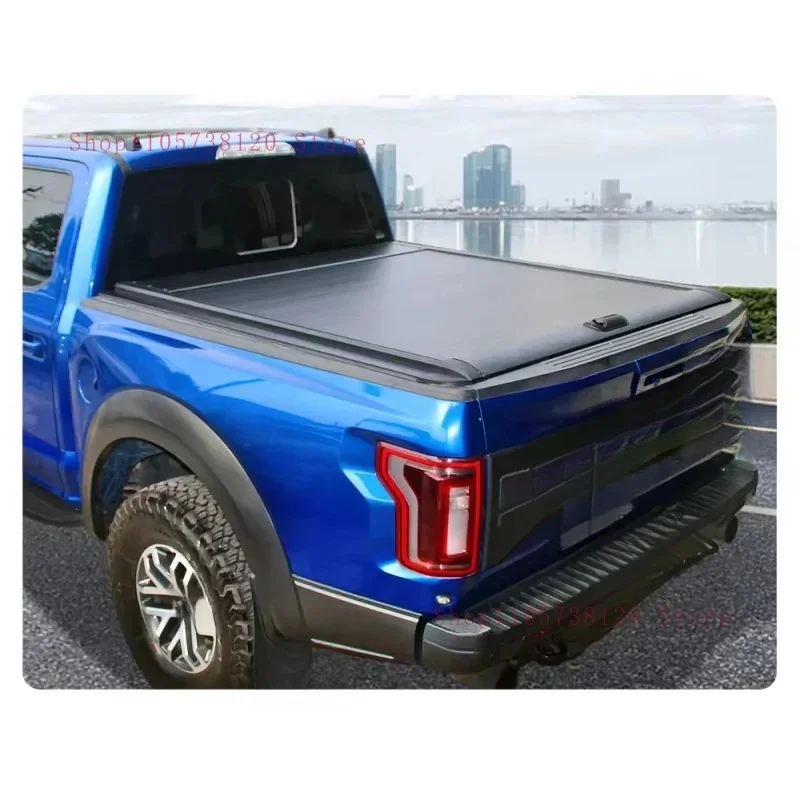 Car High Quality Aluminum Retractle Roller Shutter Tonneau Cover Pickup Truck Bed Exterior Tuning Accsori Avai