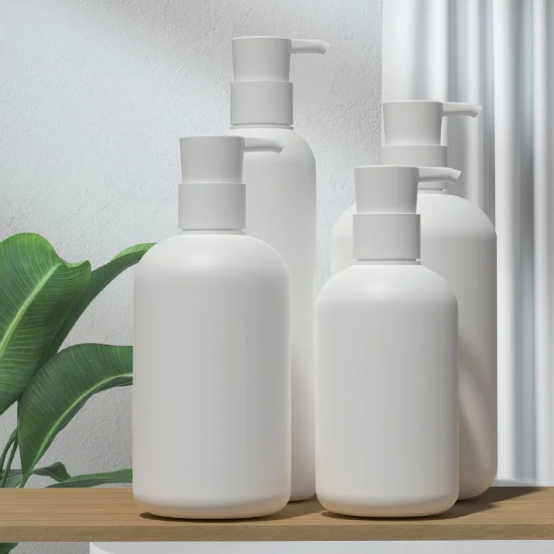 

250 шт., 300 мл, пустая белая пластиковая бутылка для лосьона, доставка в США