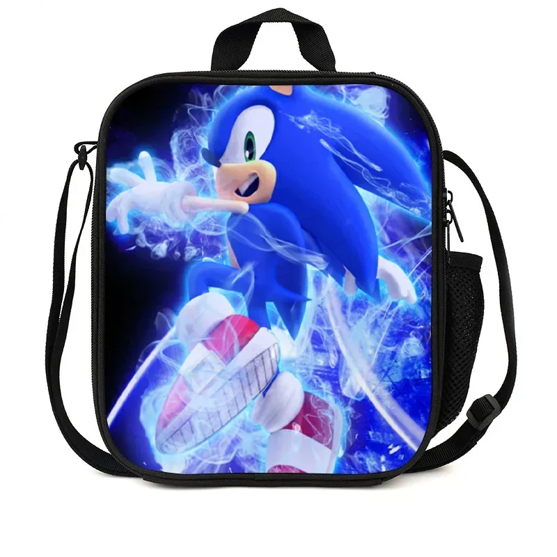 HOT Sonic Primary and Middle Schoolbag Sport Backpack Boy Girls Anime kawaii Cartoon School Bag Children's Gifts Mochila