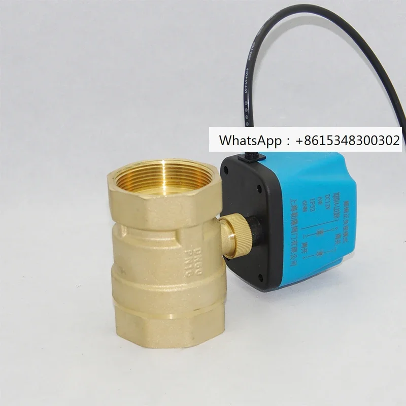 Positive and negative polarity reversal mode, water and gas two way and three way switch, electric ball valve DC12 V24V