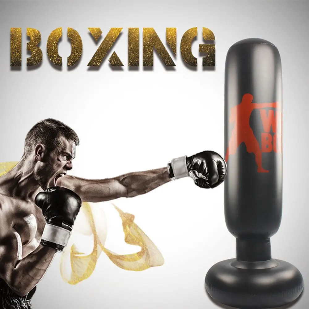 

Adult MMA Training Pressure Relief Boxing Fitness Entertainment Stress Sandbag Punching Bag Tumbler Inflatable