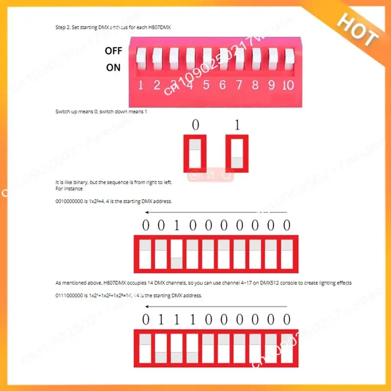 

X08A DMX512 Controller,Connect To DMX512 Console,Support WS2812,WS2813,UCS1903,Etc.13 DMX Channels Per Device