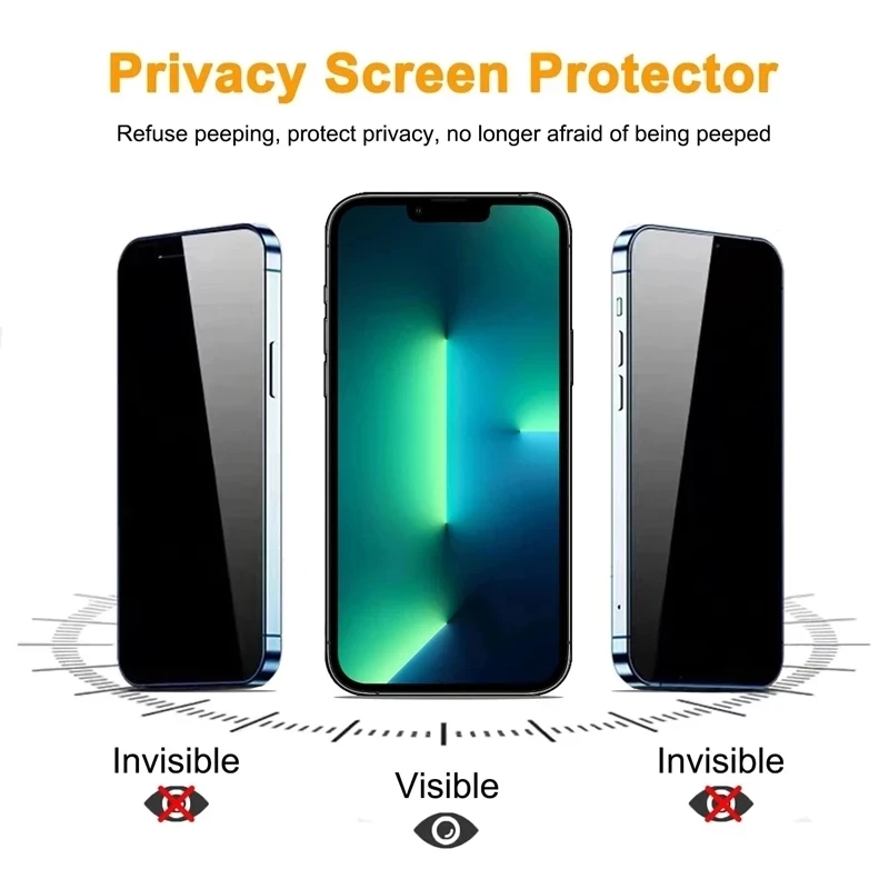 Anti Spy Peeping Tempered Glass Xiaomi MI 14 Pro 13 11 Ultra Privacy Screen Protector xiaomi Note 10 Lite 12 12X 12S Glass Film