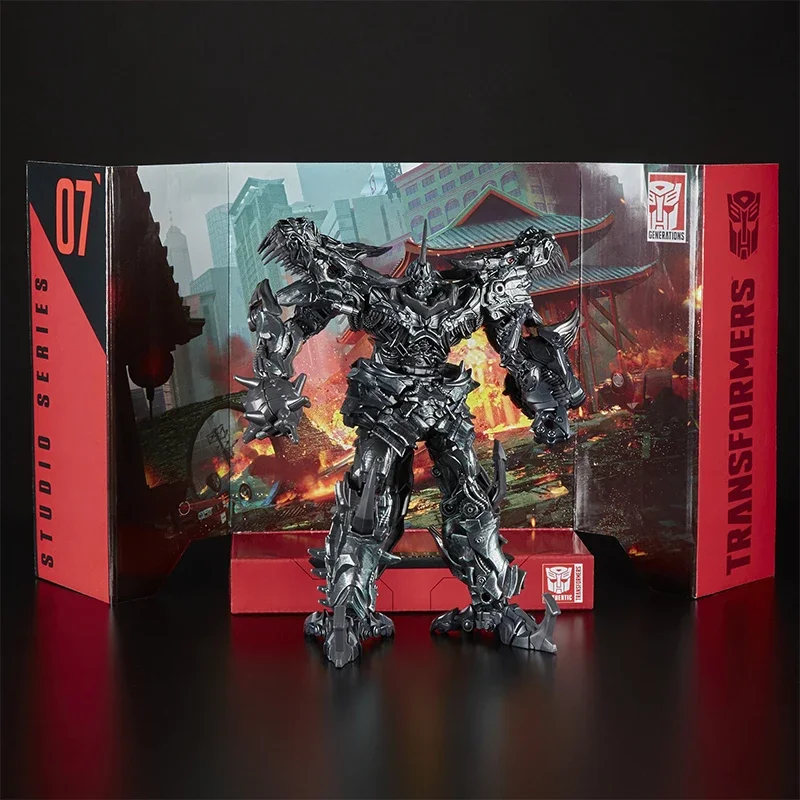 Hasbro 트랜스포머 스튜디오 시리즈 07 리더 클래스 영화 4 Grimlock 액션 피규어, 정품 신제품, 재고 있음, E0773