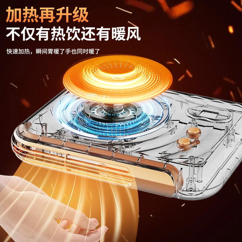 핸드 워머 일정한 온도 코스터 사무실 따뜻한 공기 난방 패드 가정용 데스크탑 소형 히터 코스터