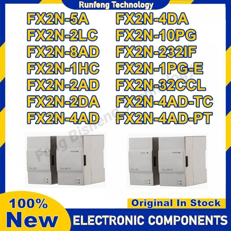FX2N-5A FX2N-2LC FX2N-8AD FX2N-1HC FX2N-2AD FX2N-2DA FX2N-4AD FX2N-4DA FX2N-10PG FX2N-232IF FX2N-1PG-E FX2N-32CCL FX2N-4AD-TC PT