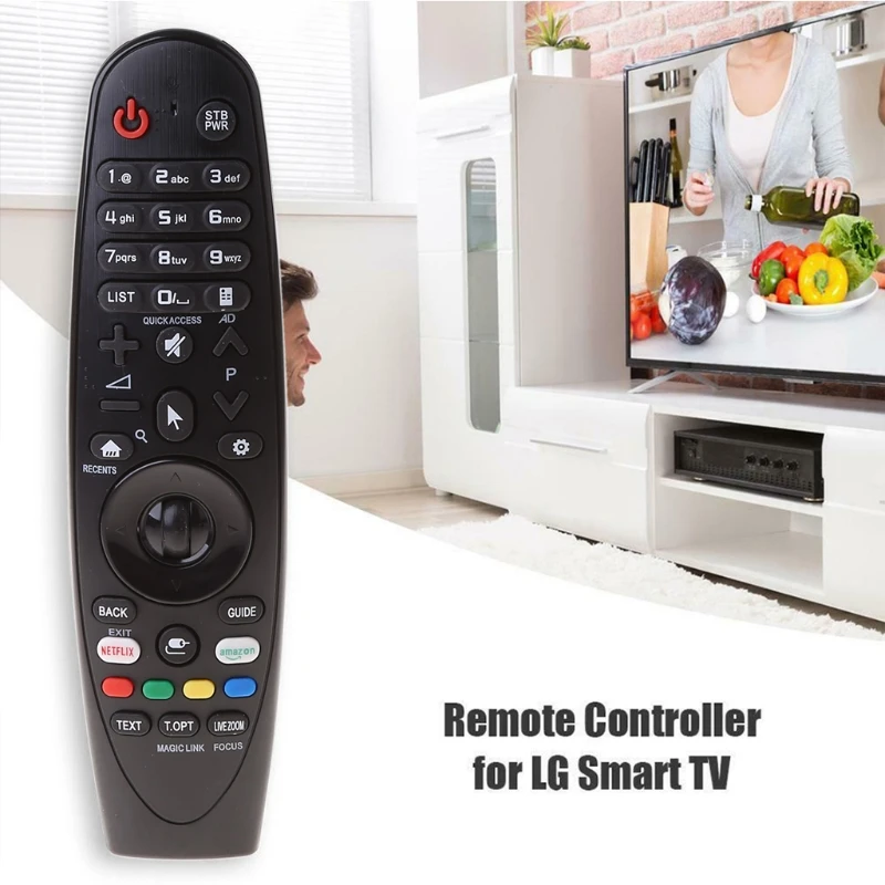 for Smart Remote Control Replacement Controller for LG AN-MR18BA/19BA AKB753 AKB75375501 MR-600 MR650 UK6500 UK6570