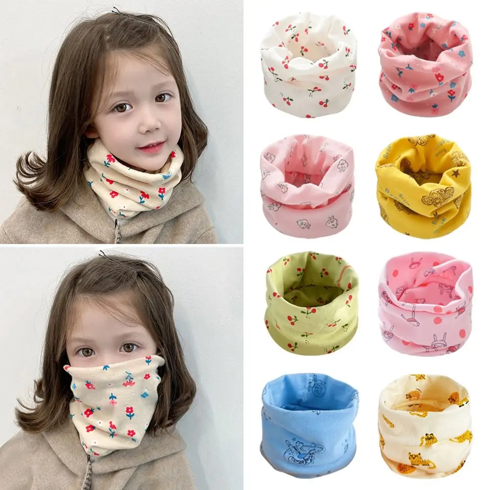1-16 Years Old Winter Cotton Winter Scarf Cashmere Elastic Children Neck Warmer Warm Soft Knitted Scarves for Boys Girls