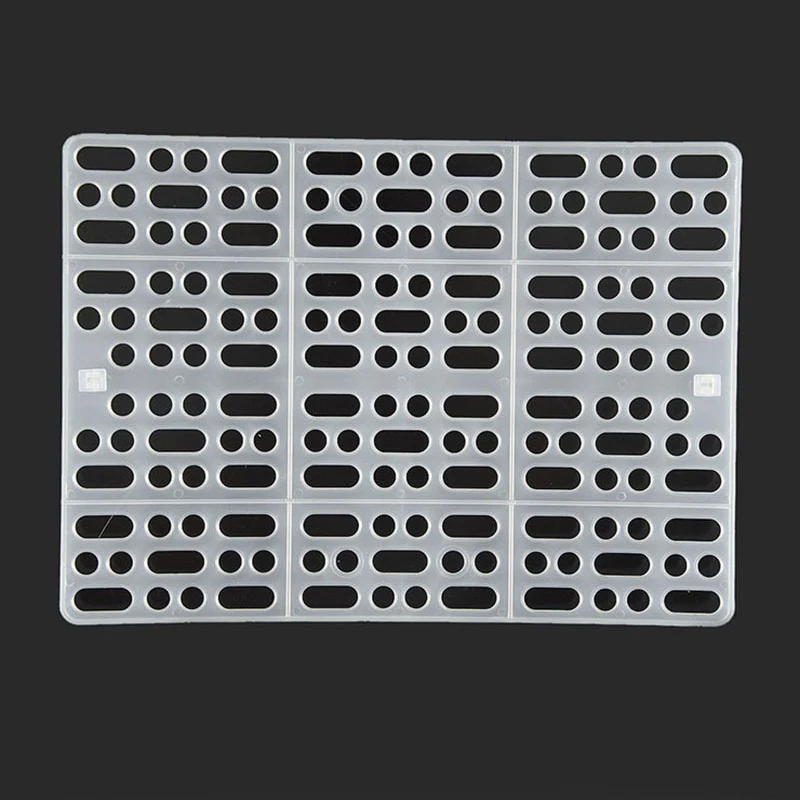Plastic Mesh Rabbit Foot Pads Holland Pig Totoro Dolphin Dung Leak Plate Pet Cage Foot Pads Hamster Cage Can Be Assembled Trays image 6