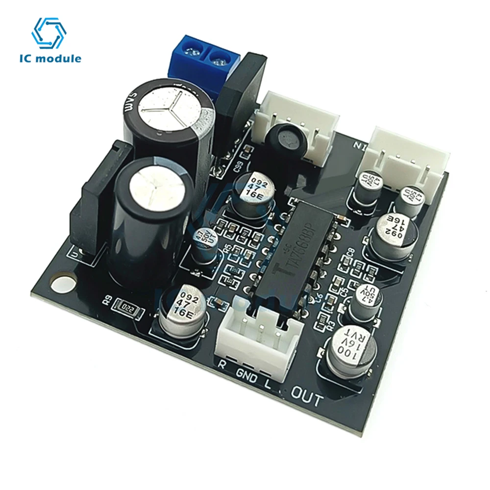 TA7668 Magnetic Head Preamplifier Card Seat Desktop Movement Recorder Effect Super KA22241 Head Preamp Preamplifier Board