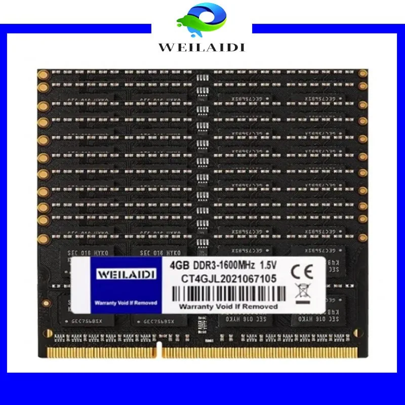 10 pieces set DDR3 DDR3L RAM 2GB 4GB 8GB 1066MHZ 1333MHZ 1600MHZ notebook laptop PC3 8500S 10600S 12800S memory wholesale