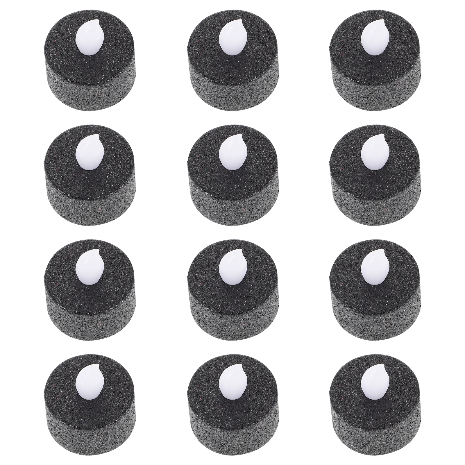 12 Stück LED-Leuchten, flammenlose Teelichtkerzen, dekorative elektrische Kerzen für Hochzeit, Party, Zuhause, Weihnachten