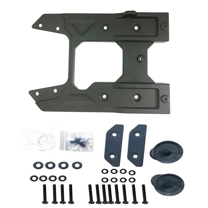 New style Aluminum Alloy spare tire bracket Spare Tire Cer mounting kit for Jeep Wrangler JL