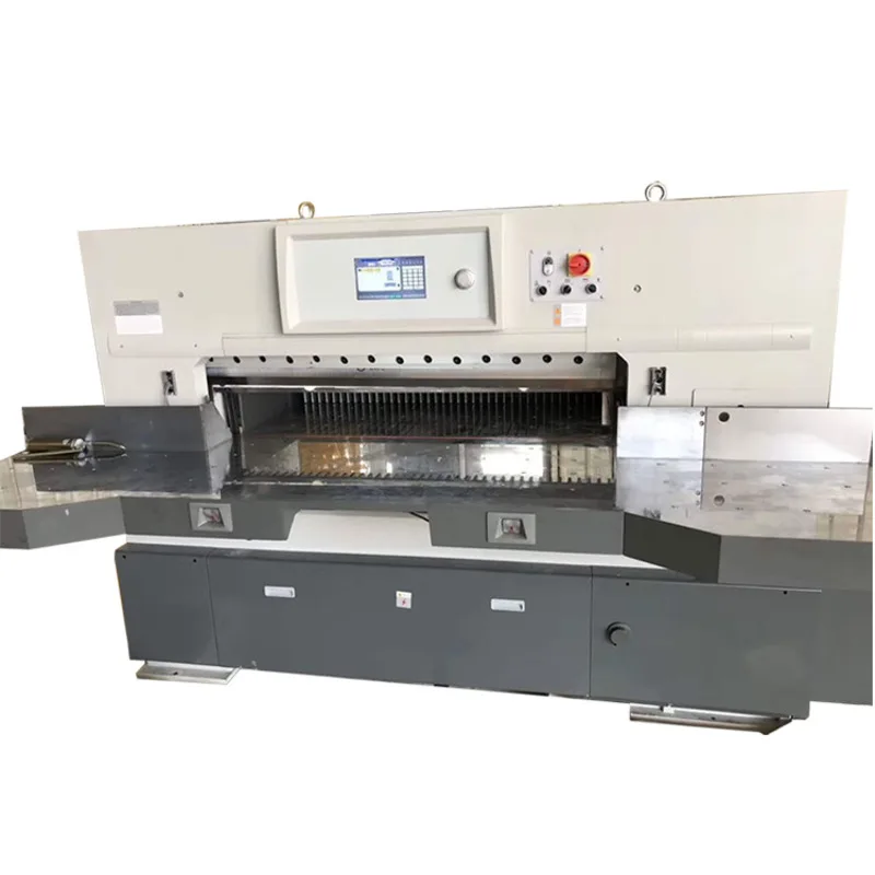 Hydraulic Heavy Duty Cutter Paper Cutting Machine Automatic Touch Screen Program Control