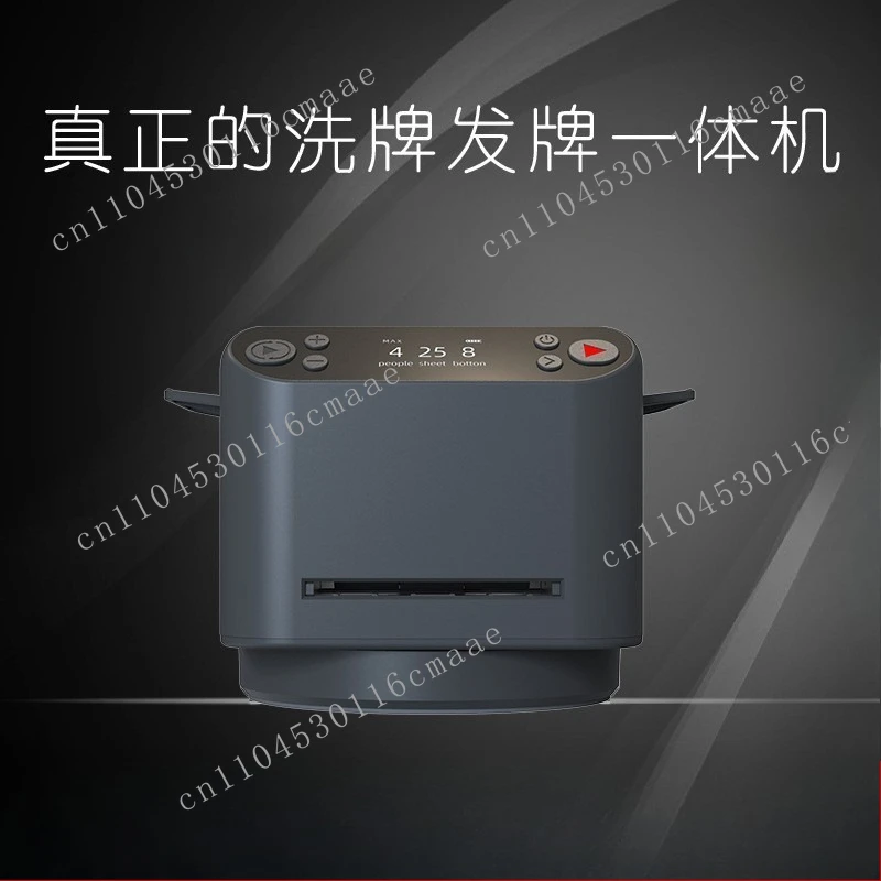 360 ° rotating automatic card dealing machine 2-in-1 poker shuffling machine tool, family party poker equipment