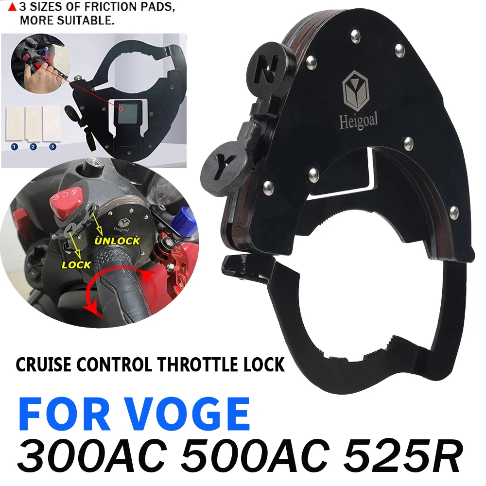 

Для Loncin Voge 300AC 500AC 350AC 525R 300 AC 350 AC 525 R круиз-контроль, руль, блокировка дроссельной заслонки, аксессуары для мотоциклов