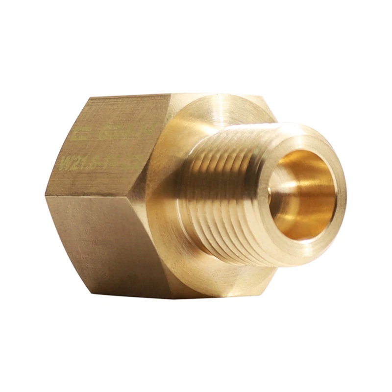 Adaptateur d'abrasion de filetage de flux à intervalles de soda, cube Quooker assressenti, CO2, précieux, femelle, G3, 4, mâle, W21.8