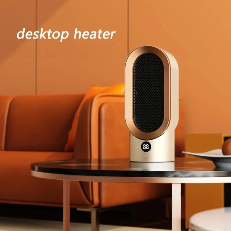 Aquecedores ambiente portáteis Aquecedores pequenos modernos adequados para ambiente escritório casa