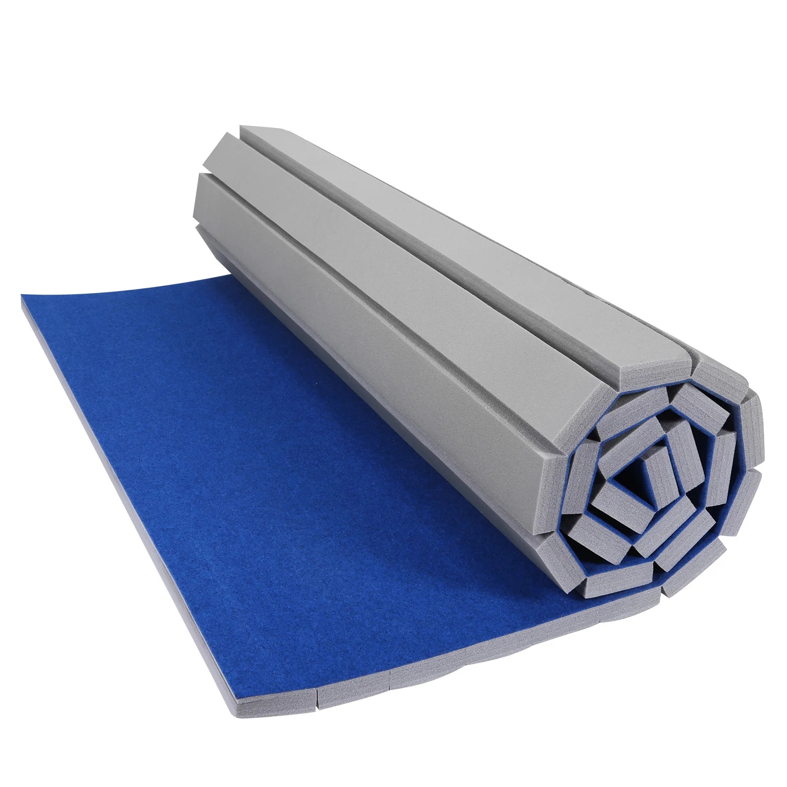 

Гимнастический коврик для акробатики 118.11x70.87x1.57 дюймов, нескользящий тренировочный мат с противоскользящей поверхностью для домашней йоги, фитнеса, пилатеса, боевых искусств