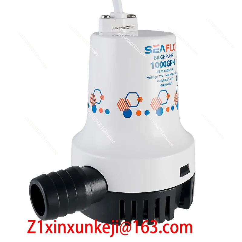 Marine bilge pump 12V 24V submersible marine bilge pump 500GPH 1000GPH
