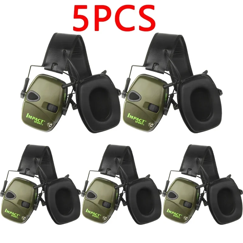 Electronic Shooting Earmuff Impact Sport Anti-noise Ear Protector Sound Amplification Tactical Hear Protective Headset 1/4/5pcs