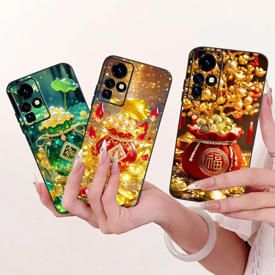 Чехол для телефона Infinix Zero X/Zero X Pro X6810 X6811, мягкий силиконовый чехол из ТПУ, модный расписной чехол для Infinix ZeroX Neo Coque