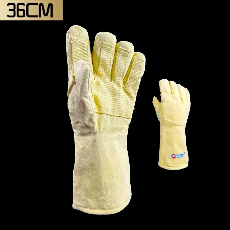 500-1000 degree anti scalding gloves, thermal insulation,high-temperature resistance, baking oven, industrial fire prevention