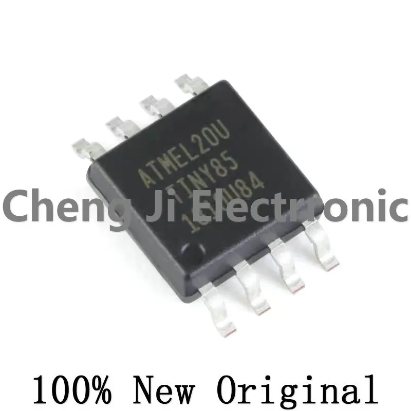 10PCS ATTINY25-20SU、ATTINY45-20SU、ATTINY85-20SU、SOP8 Microcontroller chip