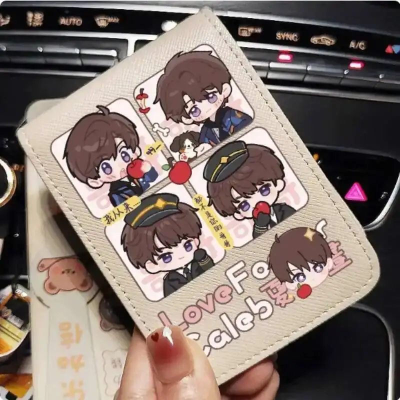 

Caleb Love And Deepspace Apple модный кошелек из искусственной кожи держатель для карт сумка для косплея подарок B2095 аниме