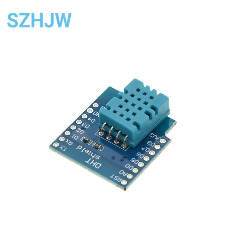 DHT برو درع ل D1 mini DHT11 حافلة واحدة الرقمية استشعار درجة الحرارة والرطوبة #3