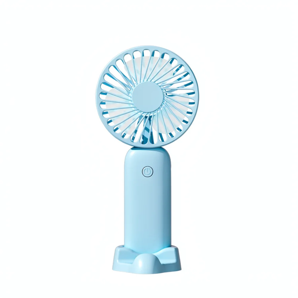 Handheld Portable Mini Fan For Yajialuo Desktop Cooler Digital Display 6 Speed Silent Air Blower Rechargeable USB Summer Gadget