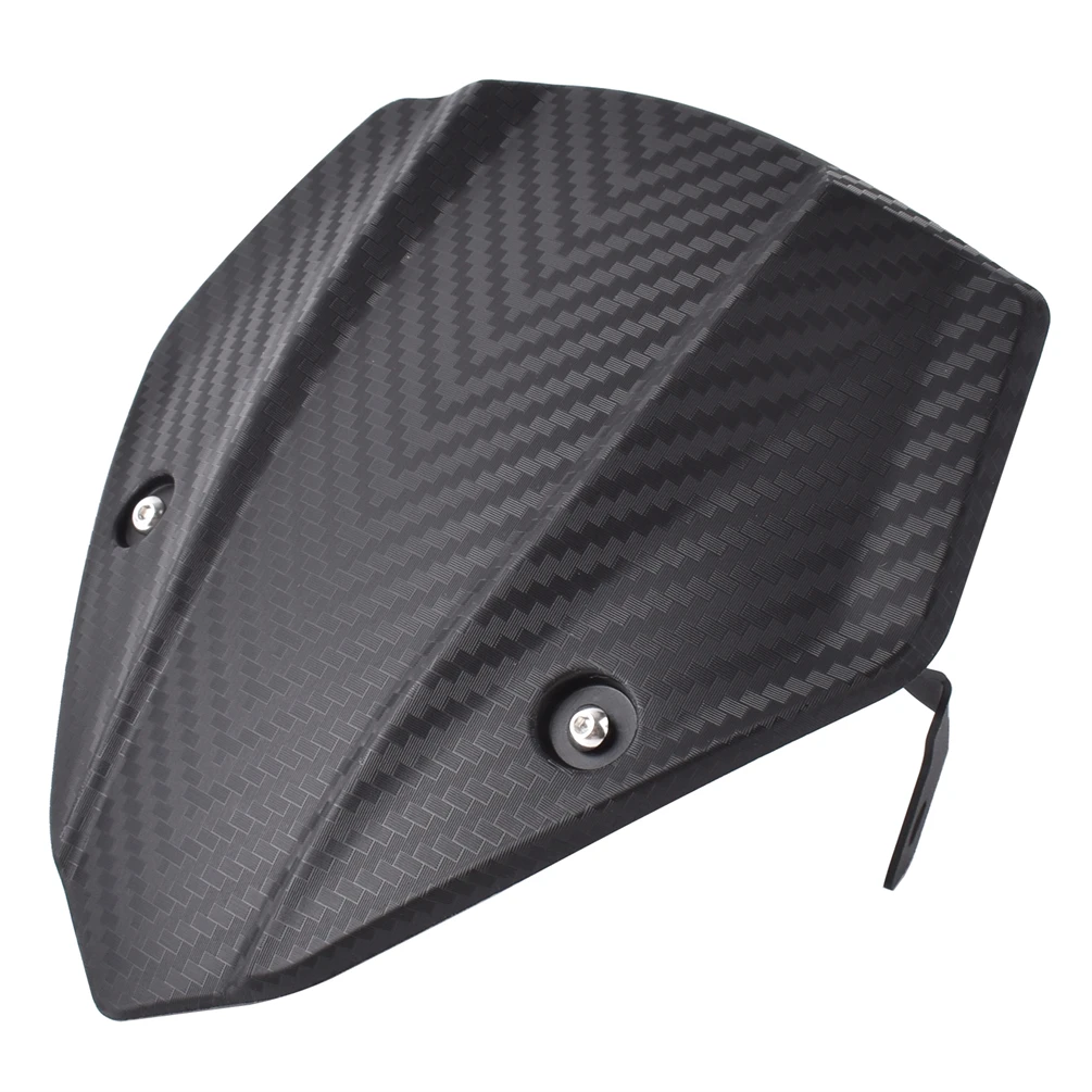 Parabrisas de motocicleta para KTM Duke890 Duke790 2018-2023 carenado frontal pantalla protectora contra el viento para deflectores de aire Duke 790