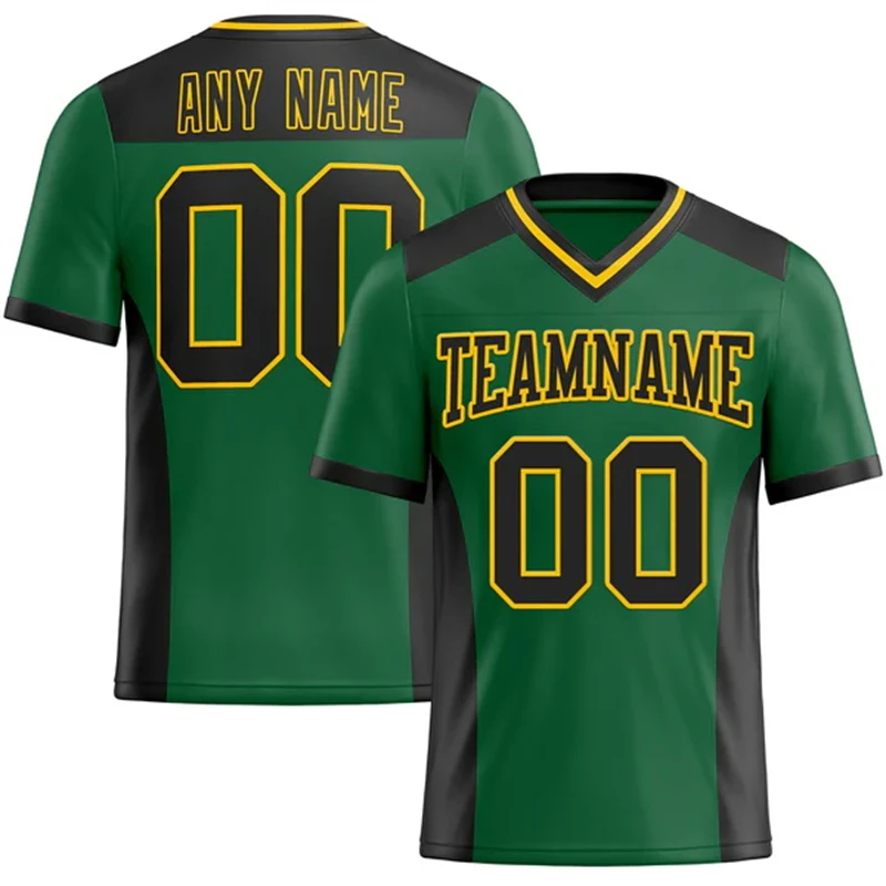 

Custom Name Pattern V-Neck Soccer Jersey T Shirt Football Colorful Vintage Retro 3DPrint Harajuku Summer Short Sleeves T-Shirt