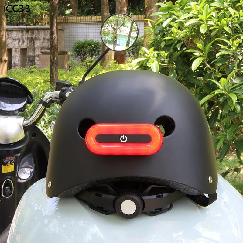 

1 шт. USB-фонарь для мотоциклетного шлема, 16 светодиодов, перезаряжаемый, для велосипедов и мотоциклов, задний фонарь безопасности, аксессуар [CC33]