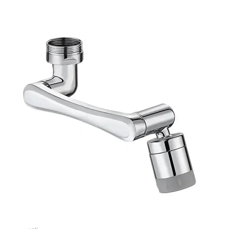 Multifunctional Rotatable Extension Faucet Aerator 1080 Degree Swivel Robotic Arm Water Filter Sink Water Tap Bubbler Sink Fit