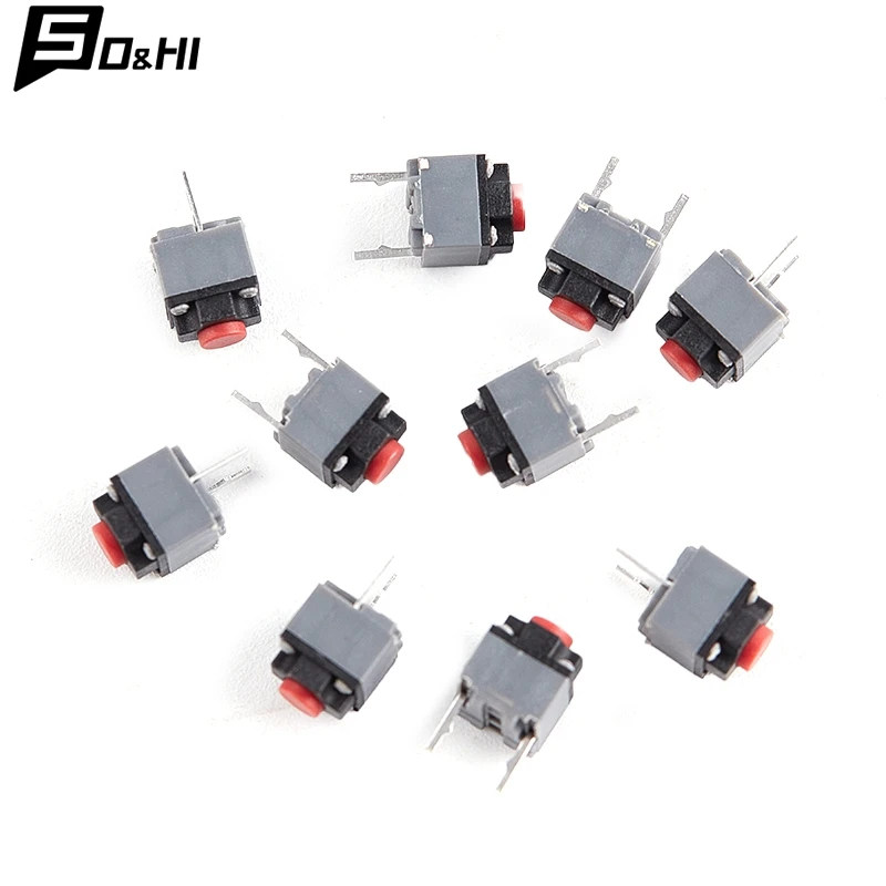 10Pcs Kailh Mute Button 6*6*7.3 Silent Switch Wireless Mouse Button Micro Switch