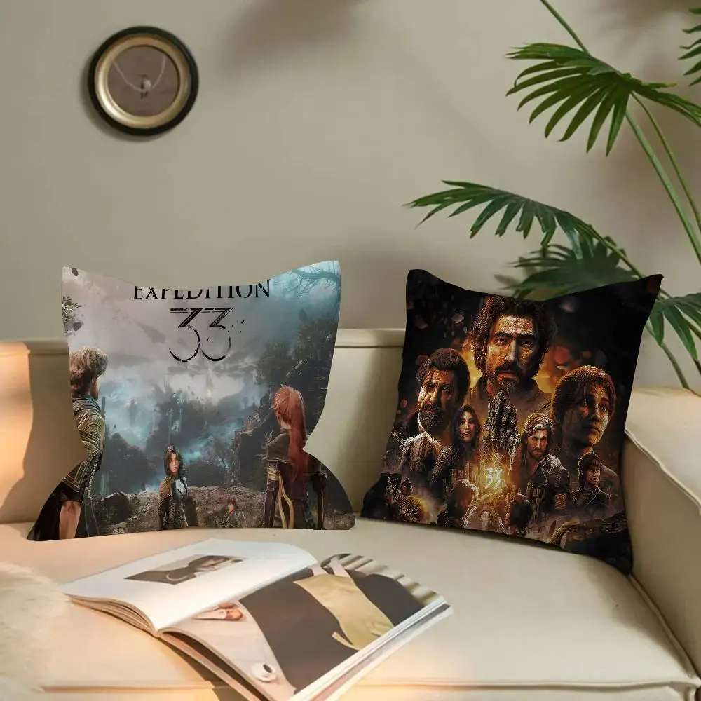 

C-Clair O-Obscur E-Expedition 33 pillow cover sofa cushion cover home room decoration children gift