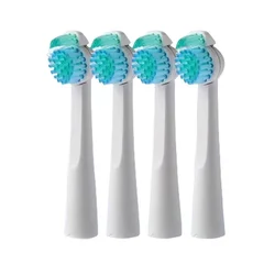 Lot of 4 replacement for electric toothbrush heads for Philips Sonicare Sensiflex HX2014 / HX1600 / HX2012 (4)