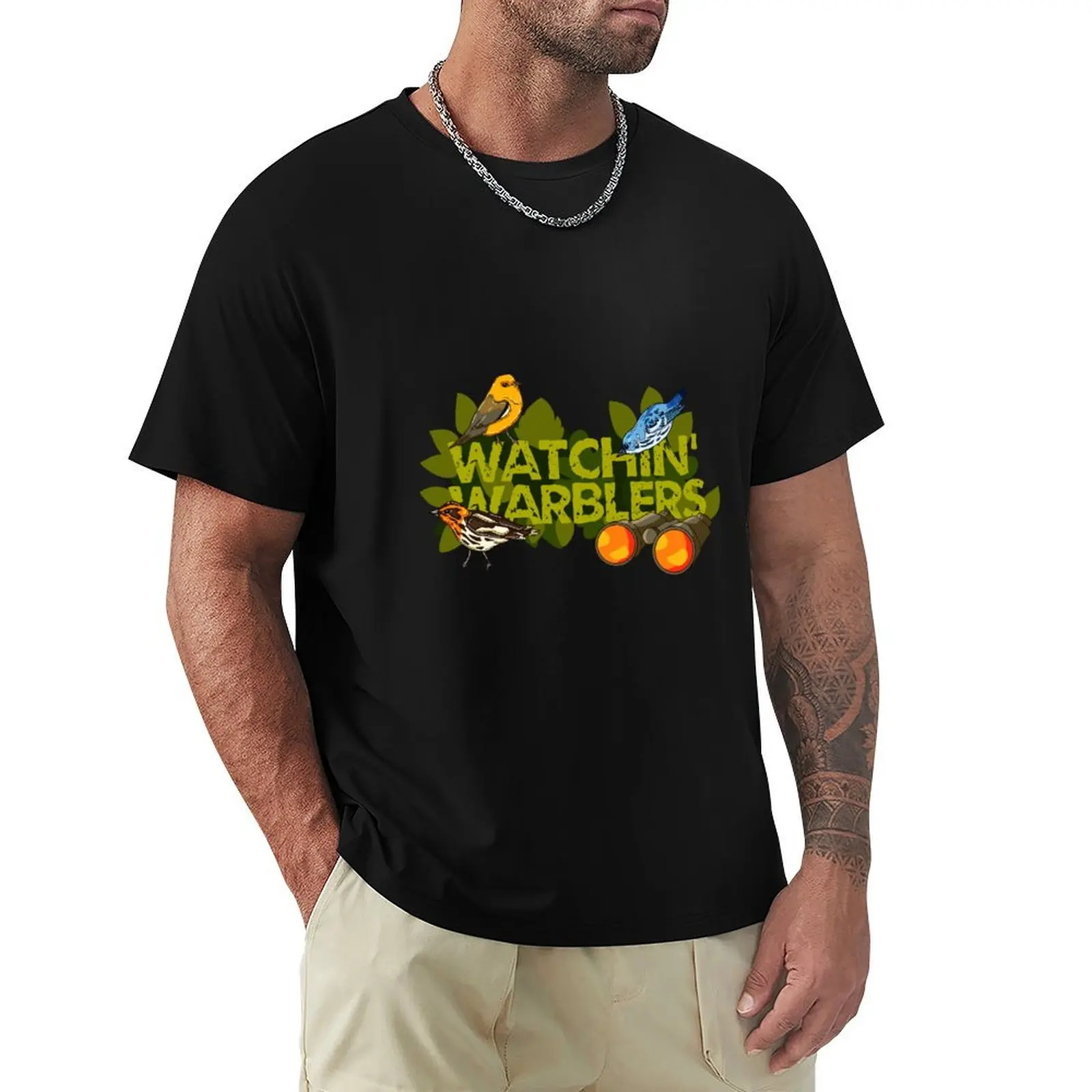 Watchin' Warblers T-Shirt Sun Protective Outdoor Tee Top