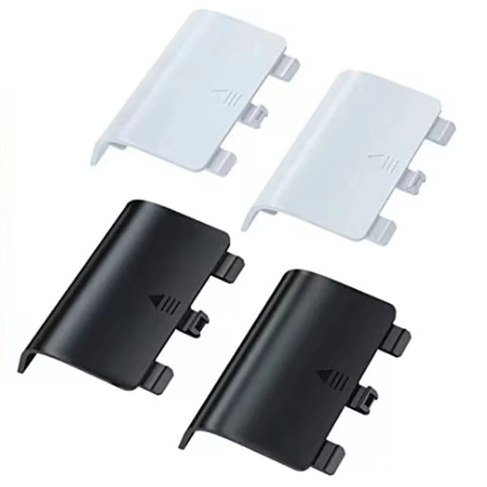 10pcs For Xbox Series S X Wireless Controller Plastic Battery Shell Lid Back Case Replacement Housing Door Cover