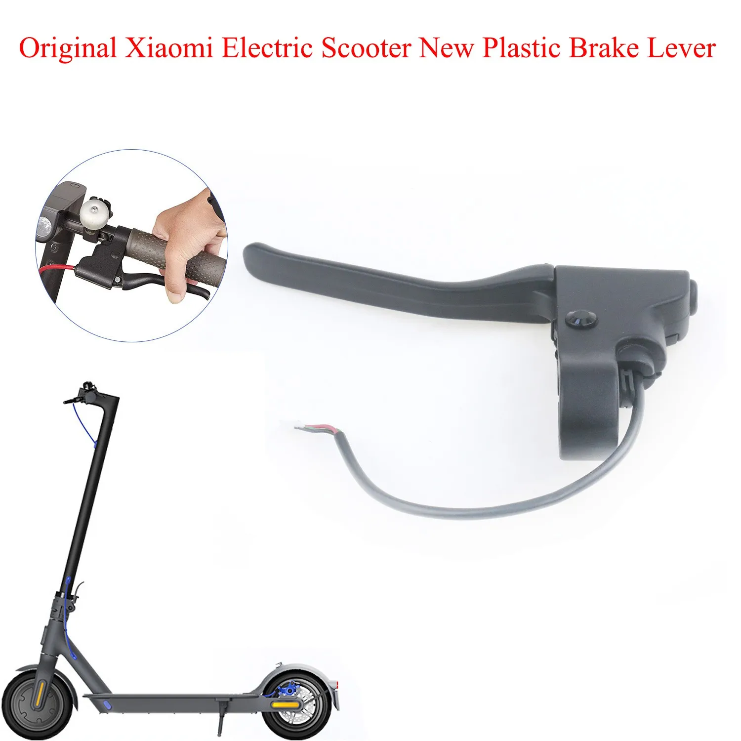 Original Plastic Brake Handle for Xiaomi Mijia M365 1S Pro 2 MI3 For Ninebot MAX G30 Electric Scooter Lever Assembly Parts