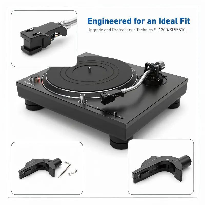 1Pcs LP Vinyl Phonograph Tone Arm Base Tonearm Rest For Technics SL1200 SL1210 MK2 MK3 M3D MK5 Turntable Essential Accessories