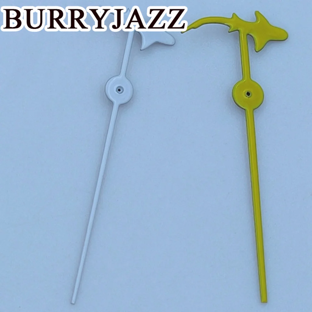 Burryjazz-Único segundo mãos, preto, azul, branco, vermelho, amarelo, segundo, NH35, NH36, NH38, 7S26, 7S36, 4R35, 4R36