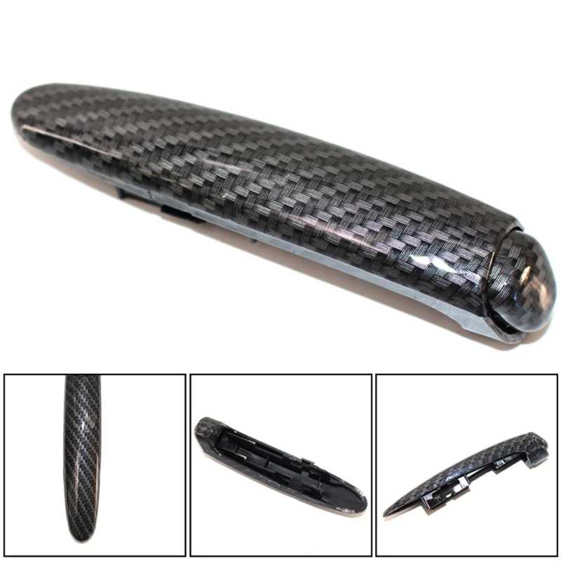 47115SNAA82 Emergency Parking Brake Handle Fit for 2006-2011 Carbon Fiber Hand Brake Cover image 2