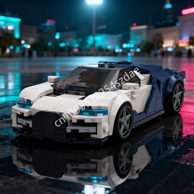 

405pcs MOC Bugatti Tourbillon City Champions Model Building Festival Gift Blocks Toys DIY Creative Education Birthday