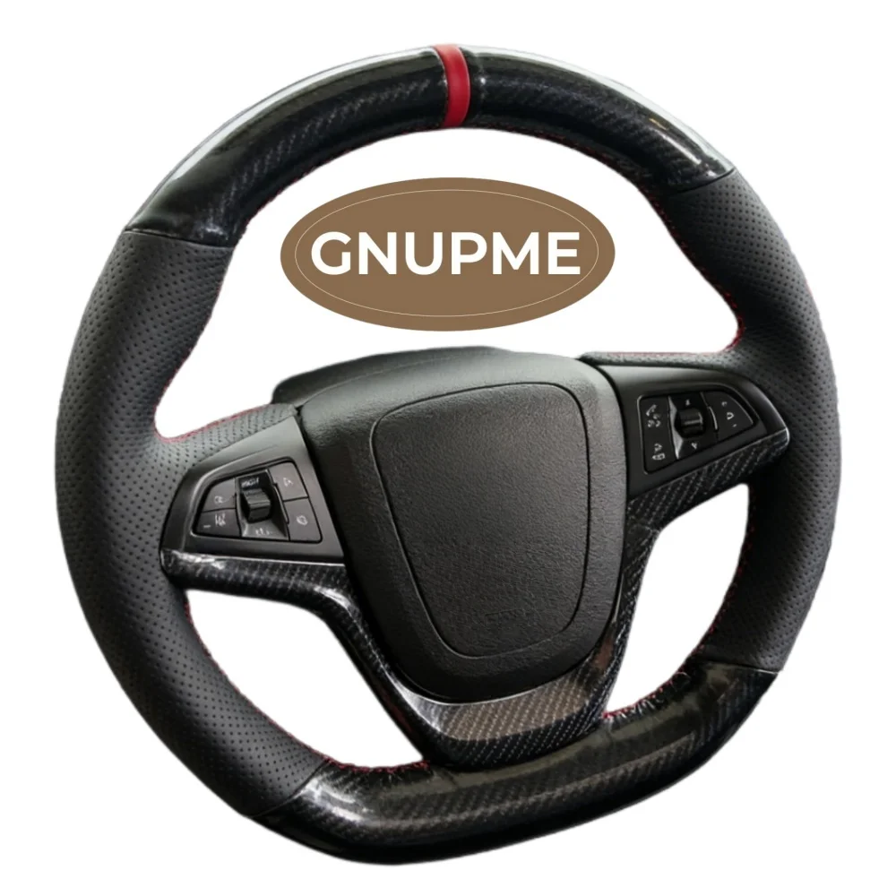 Housse de volant de voiture personnalisée, Holden Calais Caprice Commodore 13-17, housse de volant en cuir et Fiber de carbone pour Chevrolet SS