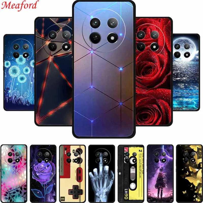 For Realme Narzo N65 Case Popular Black Silicone Soft Phone Case For Realme Narzo N65 Back Cover Case N 65 6.67